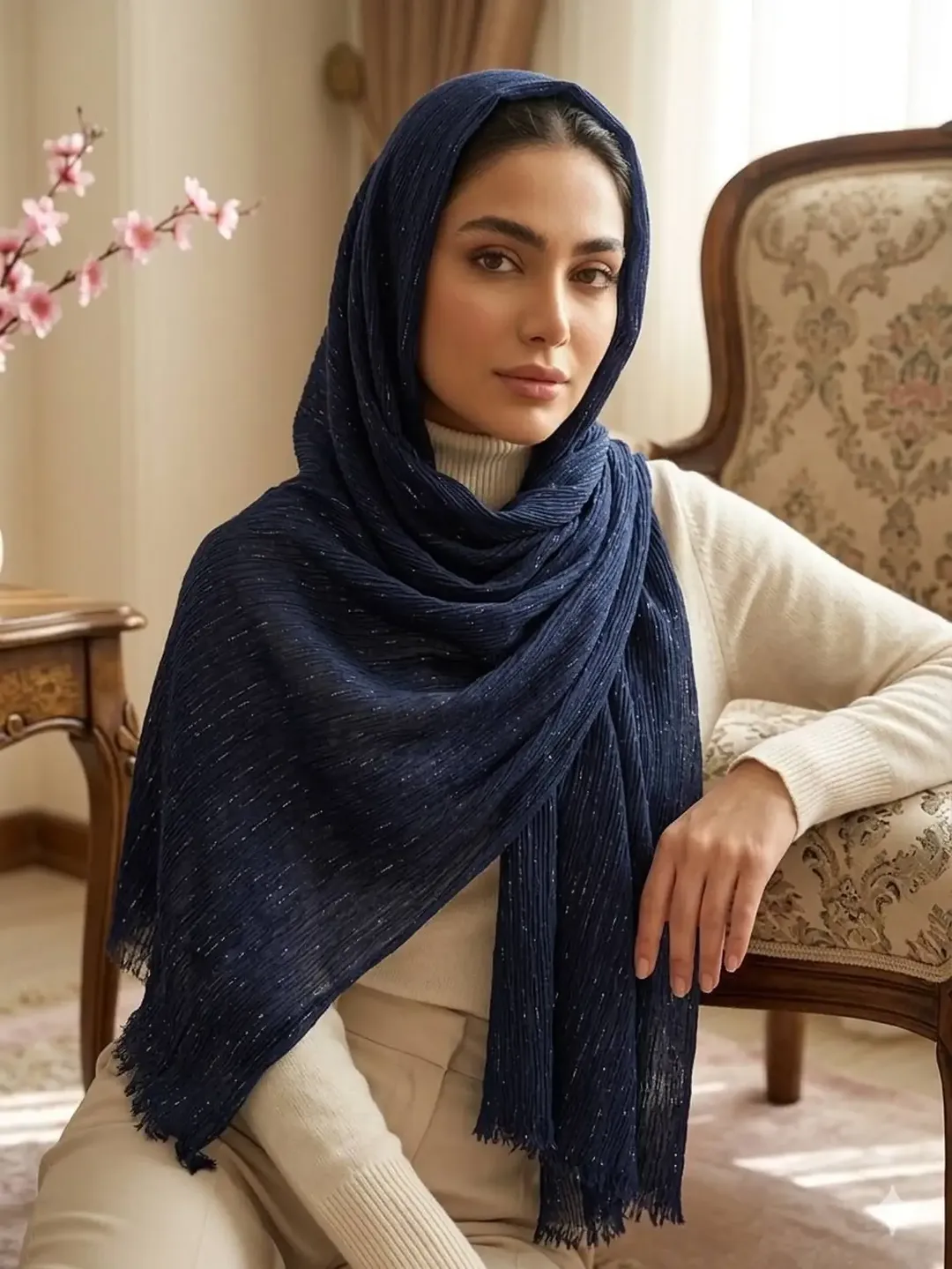 شال برشکا لمه دور ریش