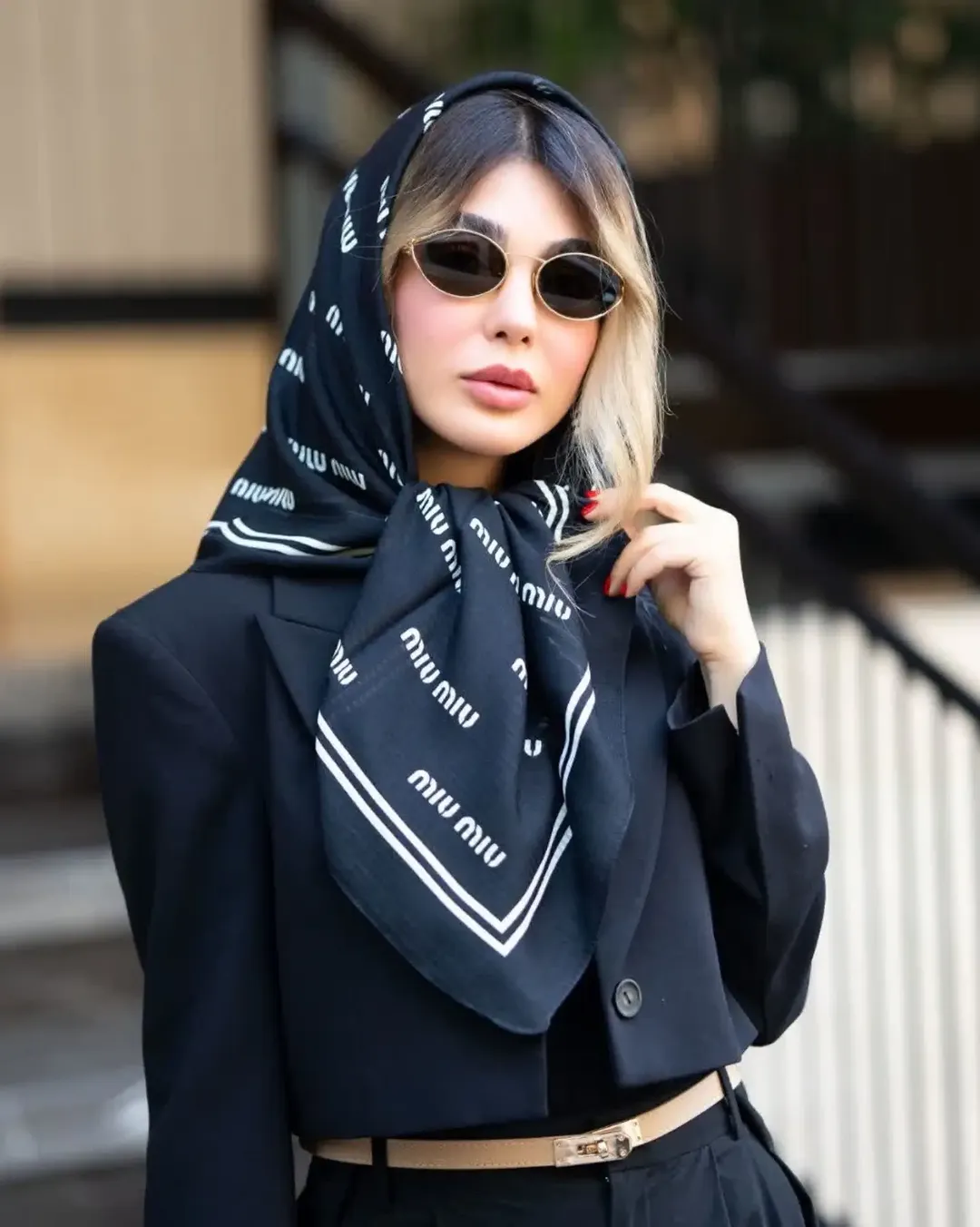 روسری نخی اسکالر