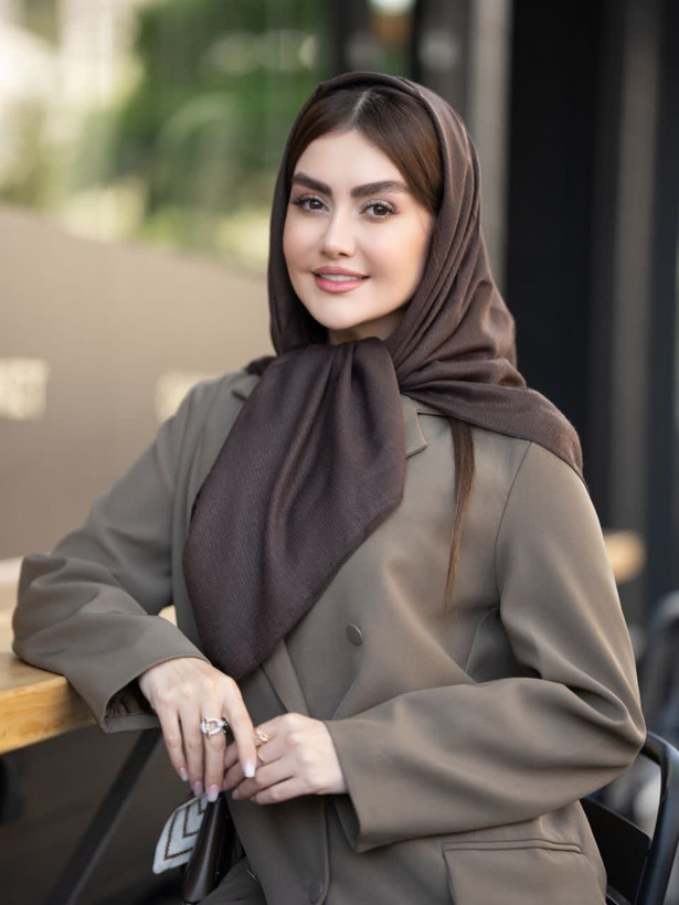 روسری نخ لمه قواره ۱۰۰ در رنگبندی