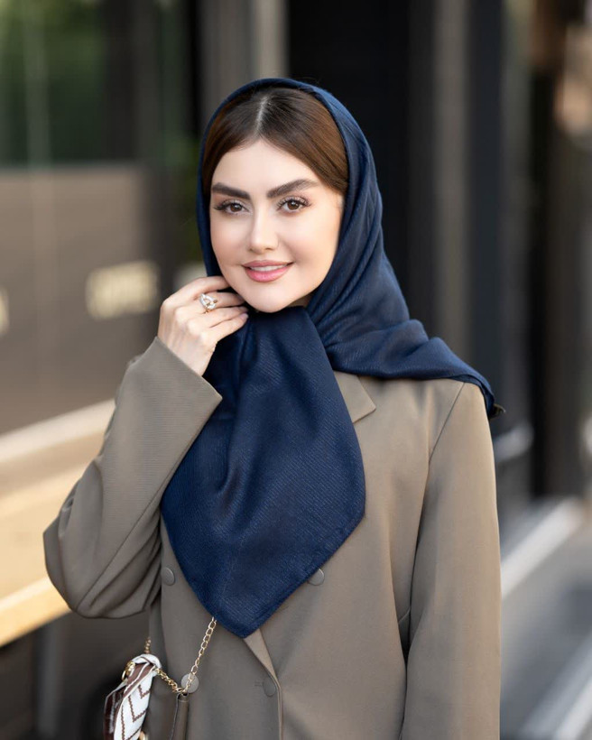 روسری نخ لمه قواره ۱۰۰ در رنگبندی