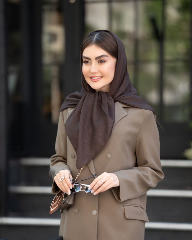 روسری نخ لمه قواره ۱۰۰ در رنگبندی
