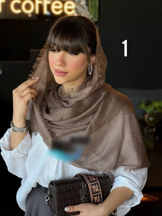 شال حصیری کنفی دورریش در رنگبندی