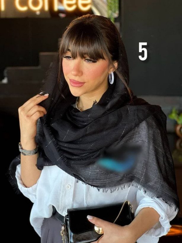 شال حصیری کنفی دورریش در رنگبندی