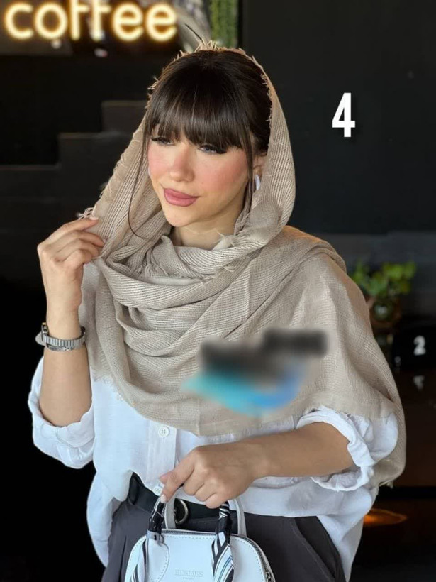 شال حصیری کنفی دورریش در رنگبندی