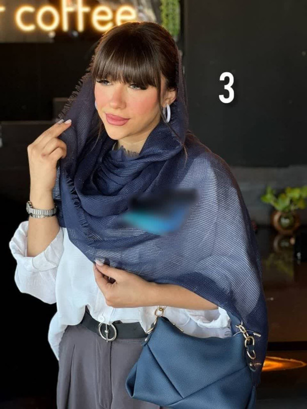 شال حصیری کنفی دورریش در رنگبندی