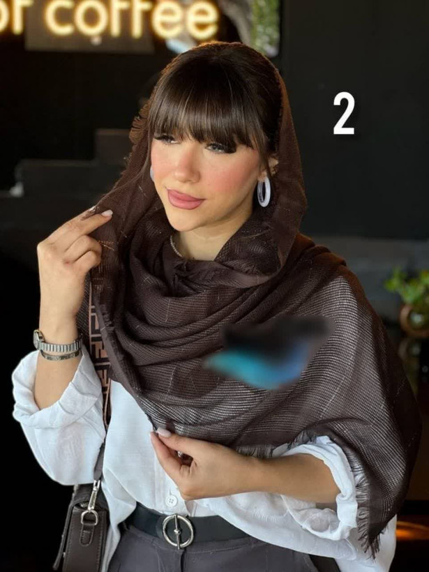 شال حصیری کنفی دورریش در رنگبندی